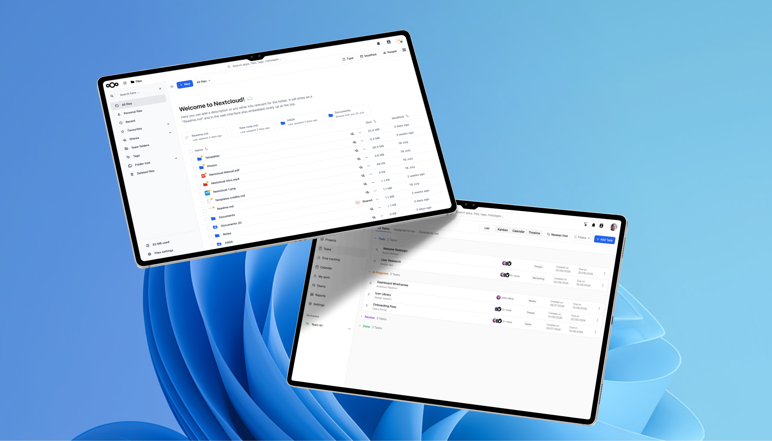 Nexeno on Nextcloud